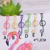 TuneClips - Musical Note Paper Clips