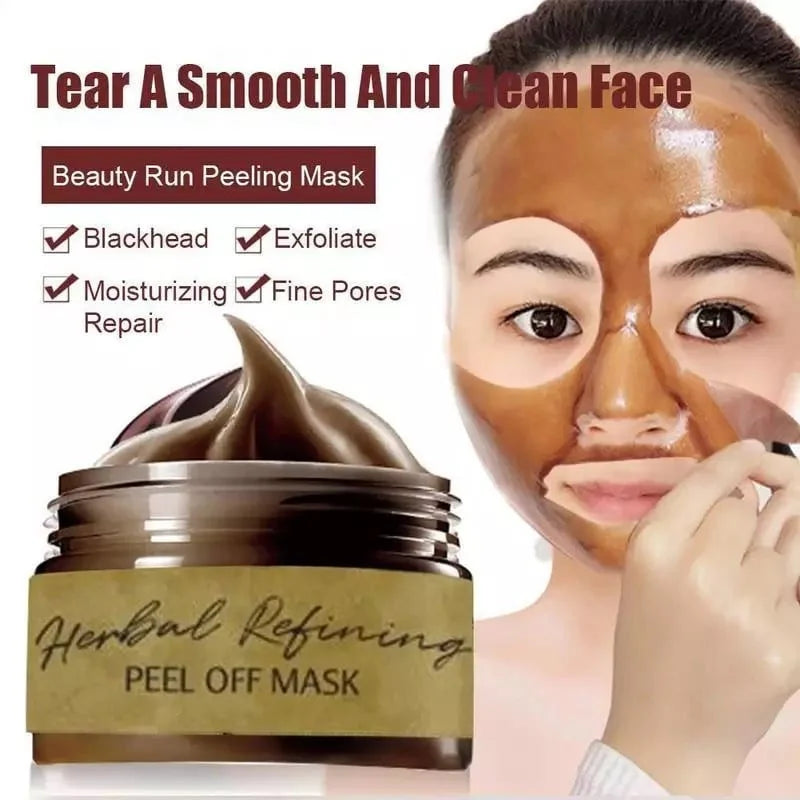 Korean Pro-Herbal Refining Peel-Off Facial Mask | BUY 1 GET 1 FREE