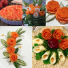 FloraPeel - Flower-like spiral cutter for vegetables