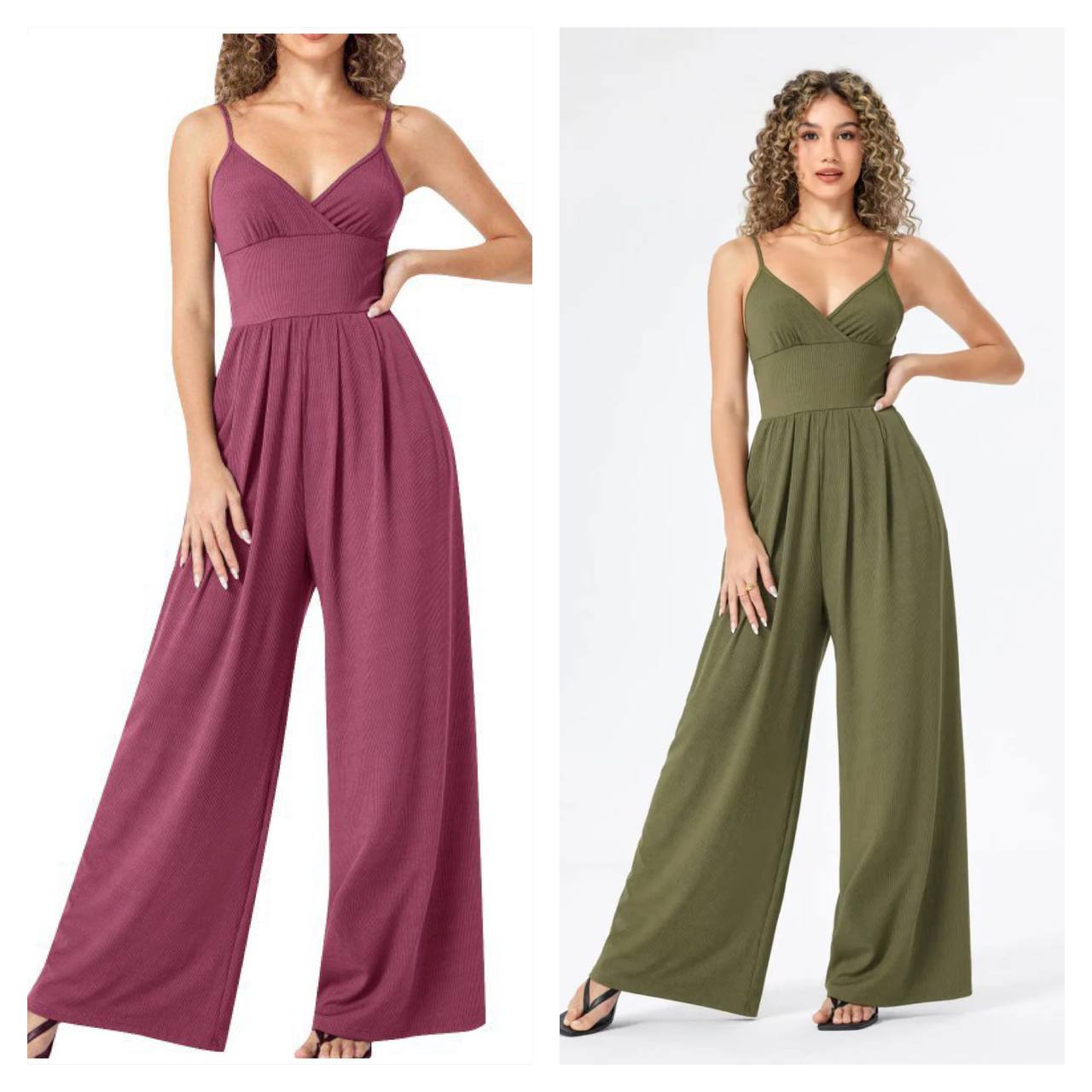 Ella™ - Jumpsuit with wide legs and pockets [Last day discount]