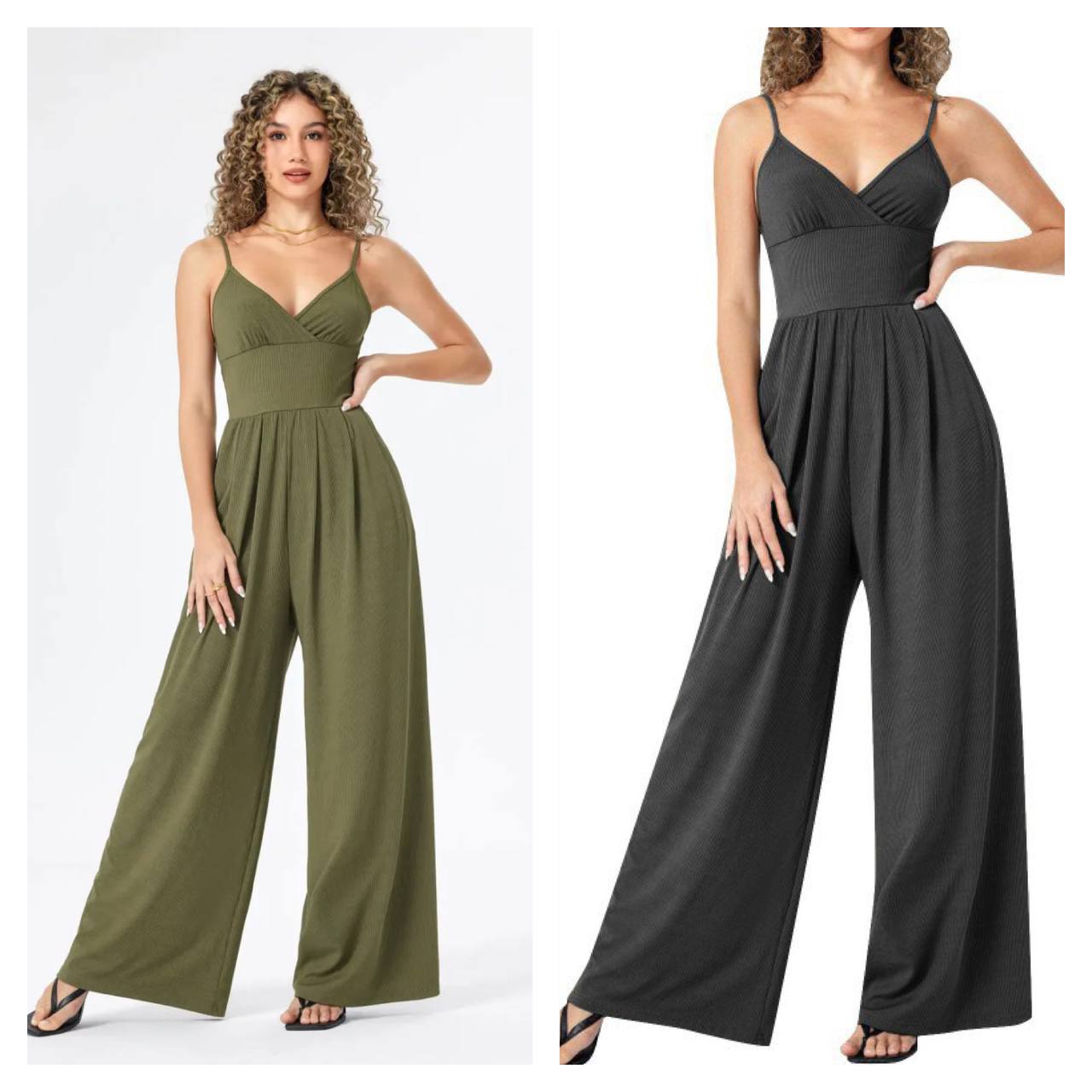 Ella™ - Jumpsuit with wide legs and pockets [Last day discount]