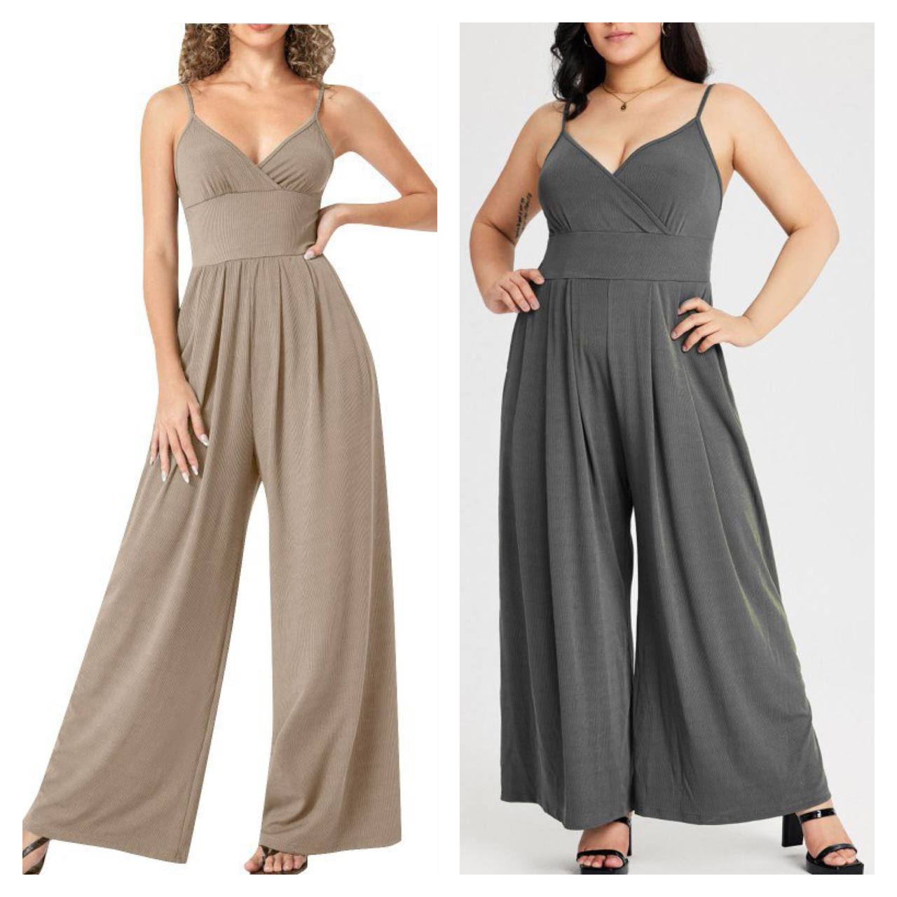 Ella™ - Jumpsuit with wide legs and pockets [Last day discount]