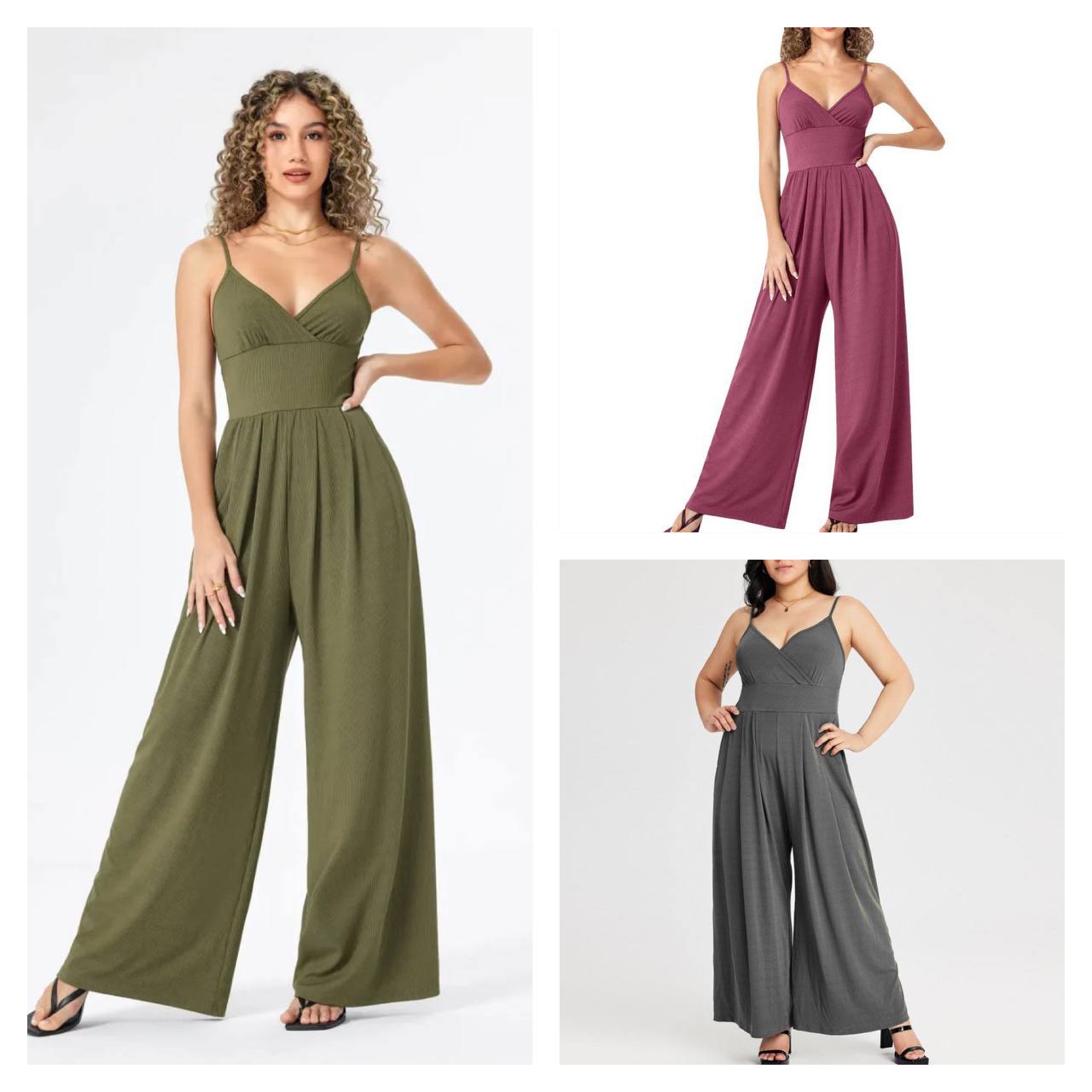 Ella™ - Jumpsuit with wide legs and pockets [Last day discount]