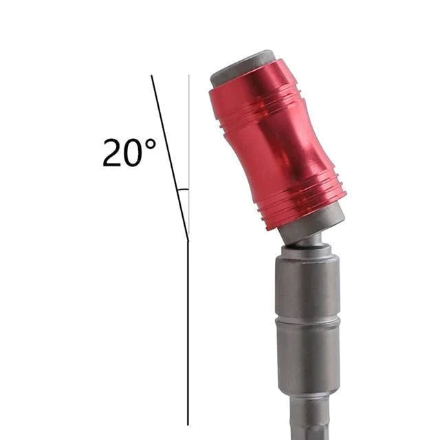 20° Bendable Magnetic Drill Extender Tip