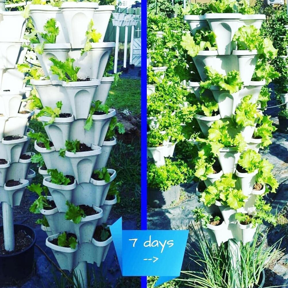 Flower Tower™ Vertical stacking system pots【Last day discount】