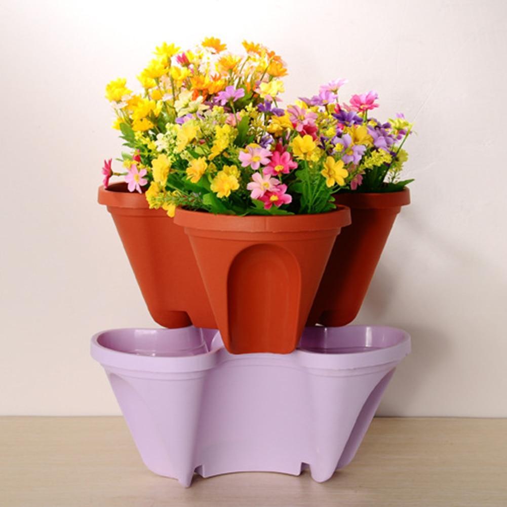 Flower Tower™ Vertical stacking system pots【Last day discount】