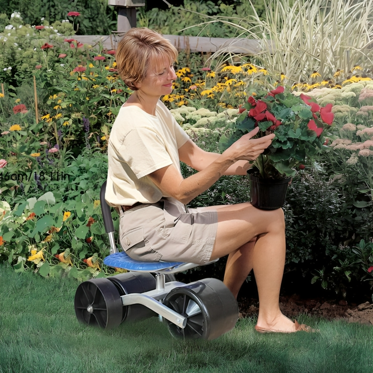 SpinnySeat™ | 360° Ergonomic Garden Stool