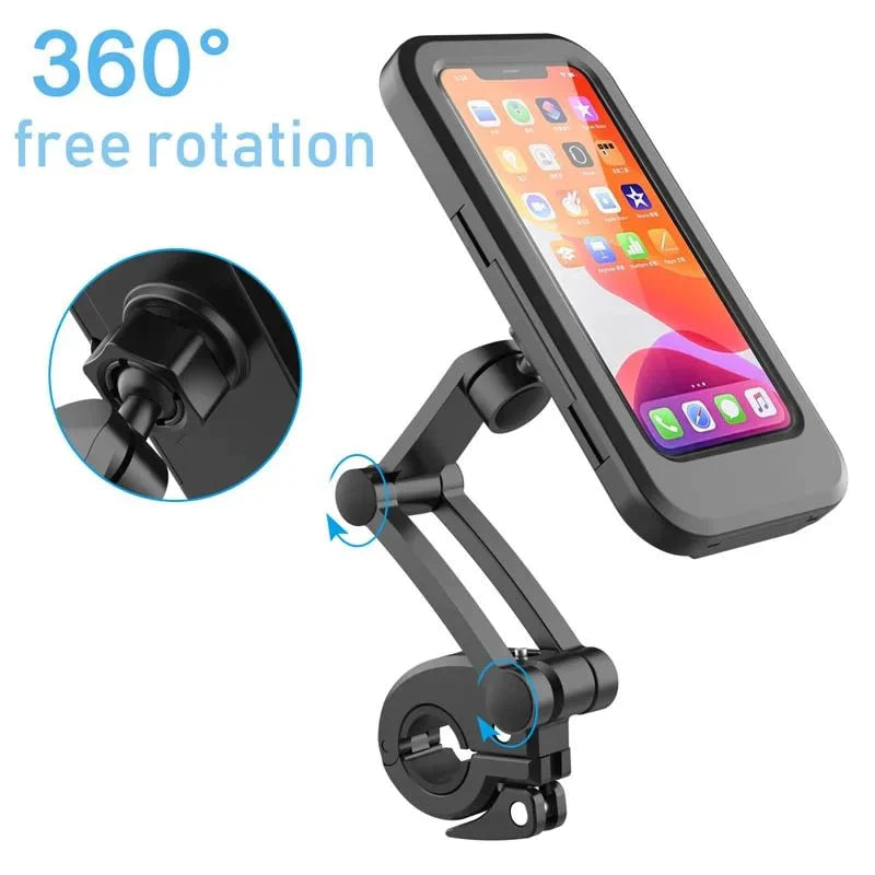 Rainproof™ cell phone stand Bicycle handle Waterproof