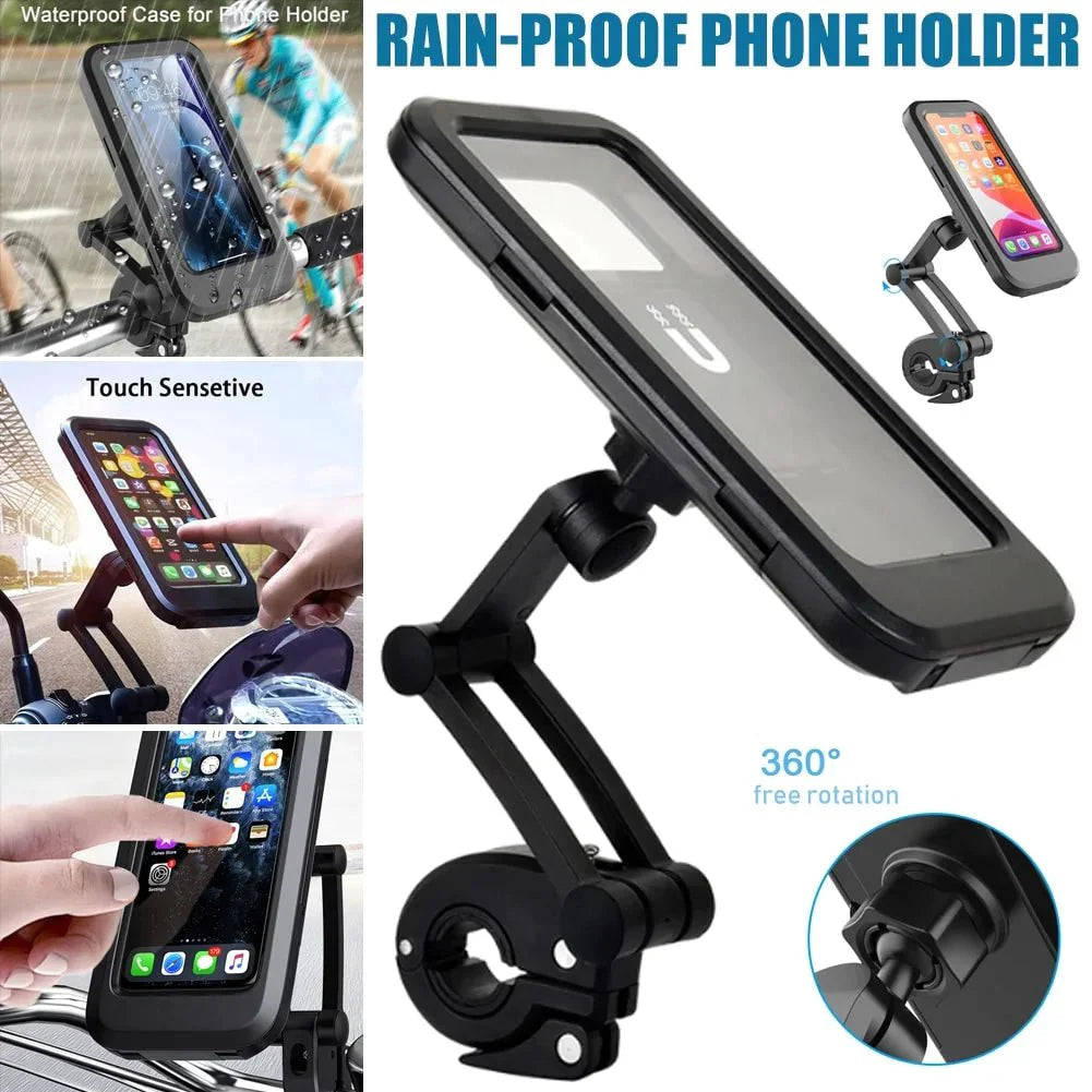 Rainproof™ cell phone stand Bicycle handle Waterproof