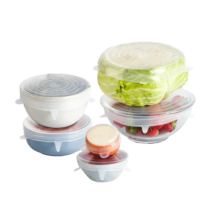 CoverBowl™ - Stretchy, eco-friendly silicone lids [last day discount]