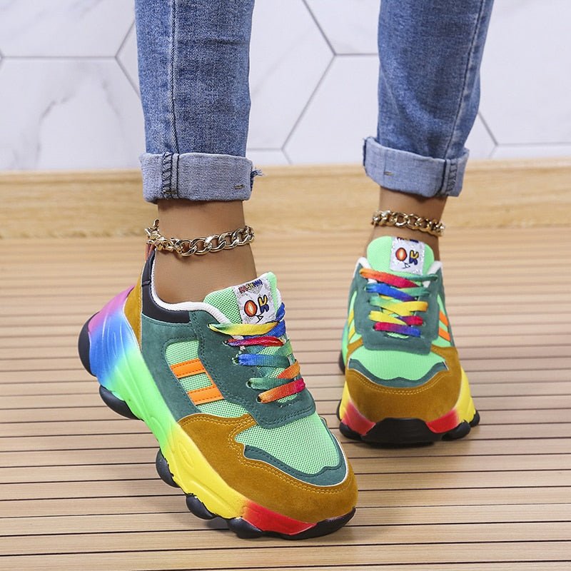 Shoein® - Rainbow sneakers 【Last day discount】