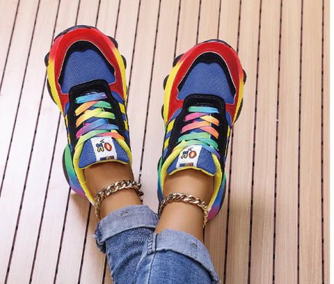 Shoein® - Rainbow sneakers 【Last day discount】