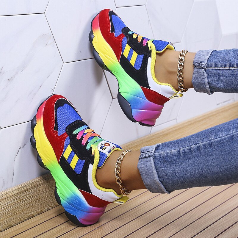 Shoein® - Rainbow sneakers 【Last day discount】