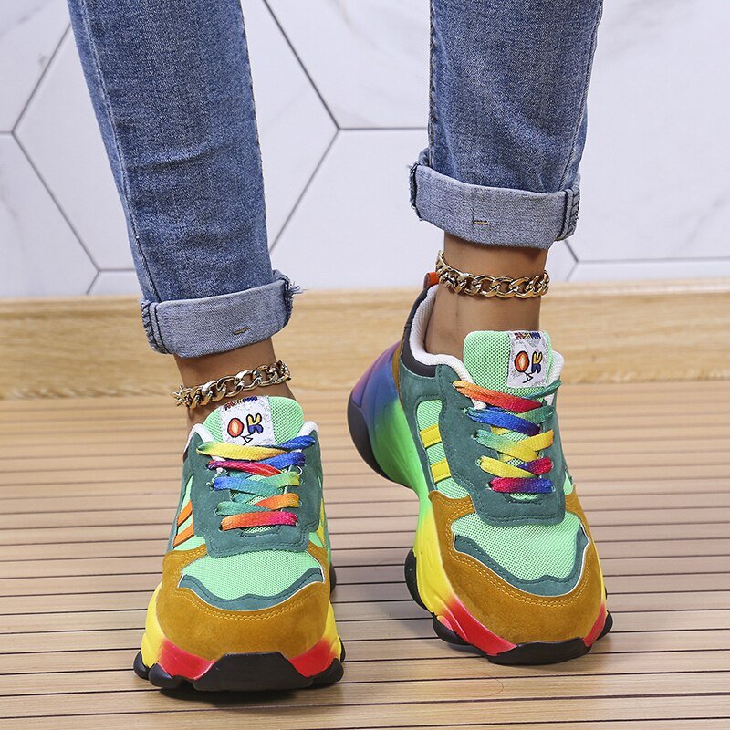 Shoein® - Rainbow sneakers 【Last day discount】