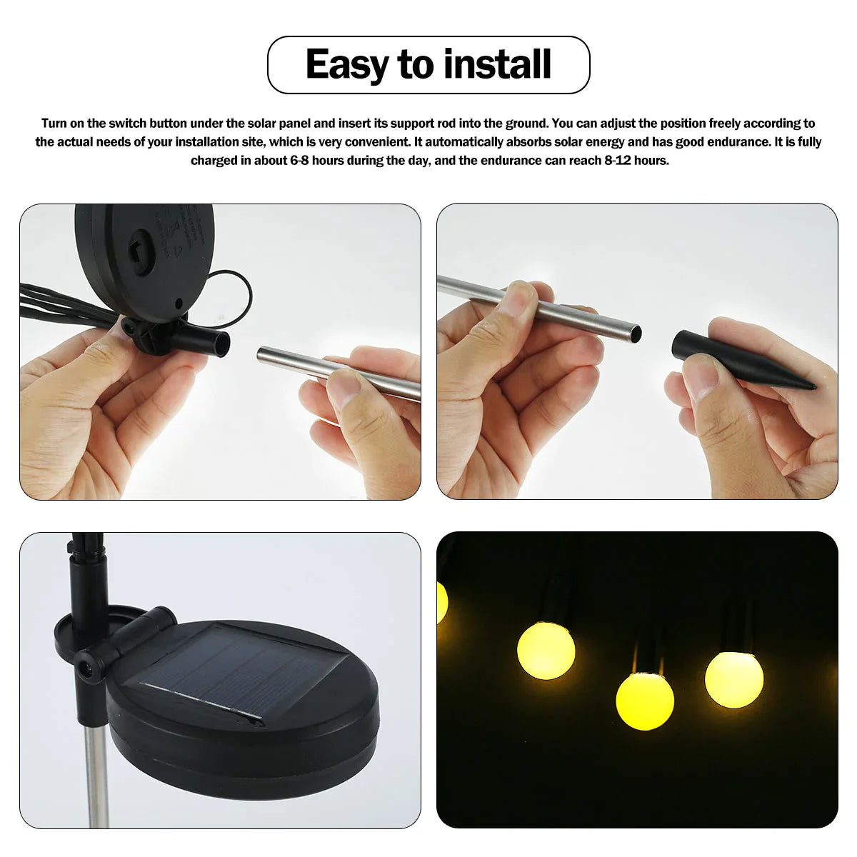 FireFly™ Solar Powered Garden Lights | BUY 1 GET 2 SETS