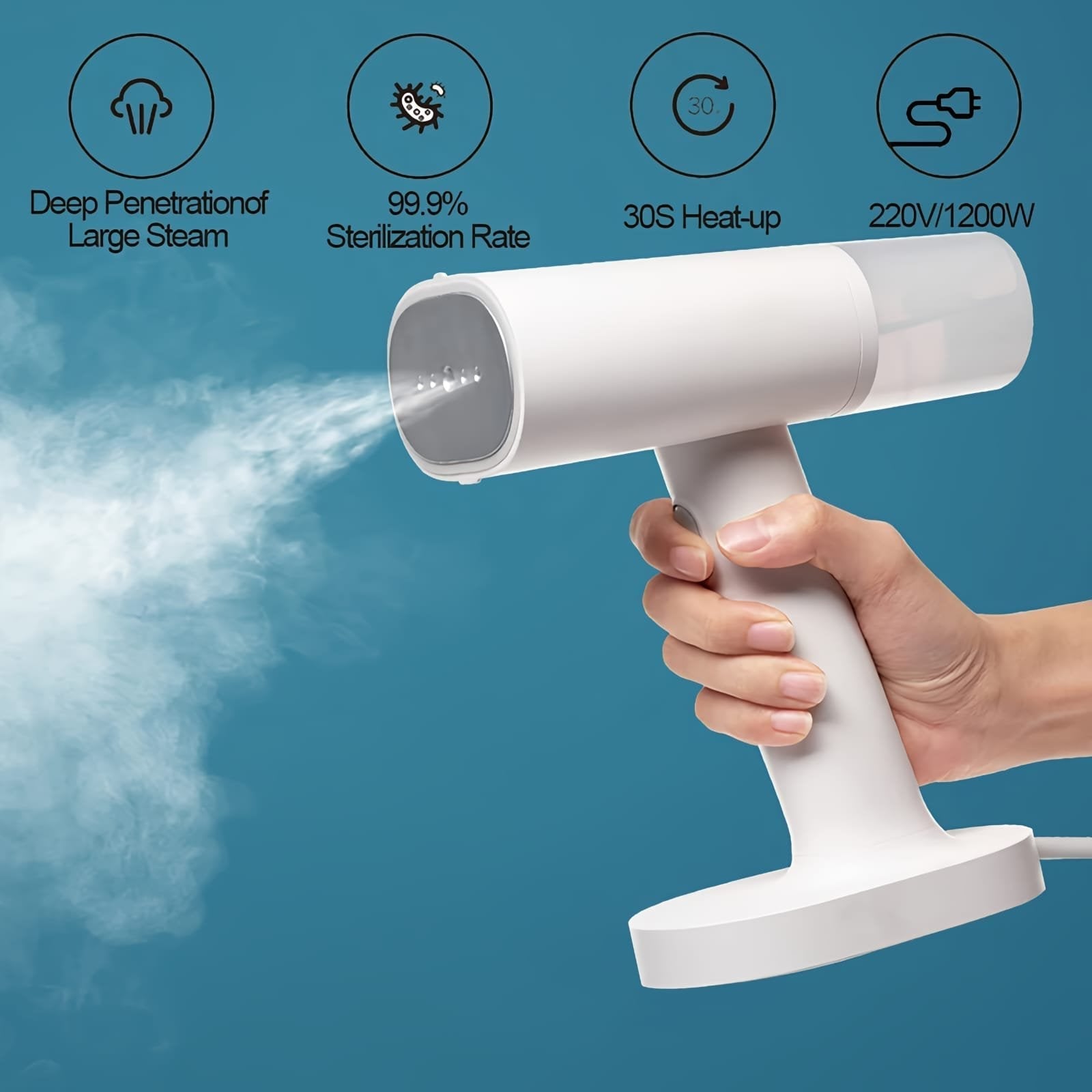 BedBugBuster™ - Travel steamer for bed bugs [Last day discount]