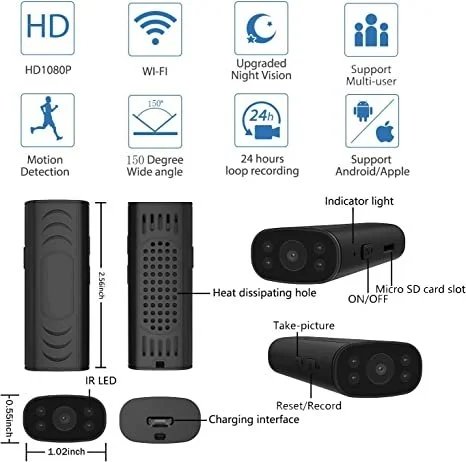 Wirez™ - Wireless security camera